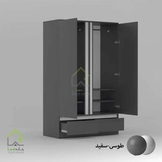 کمد جالباس دستگیره مخفی