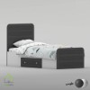 تخت خواب یک نفره آسمان مشکی