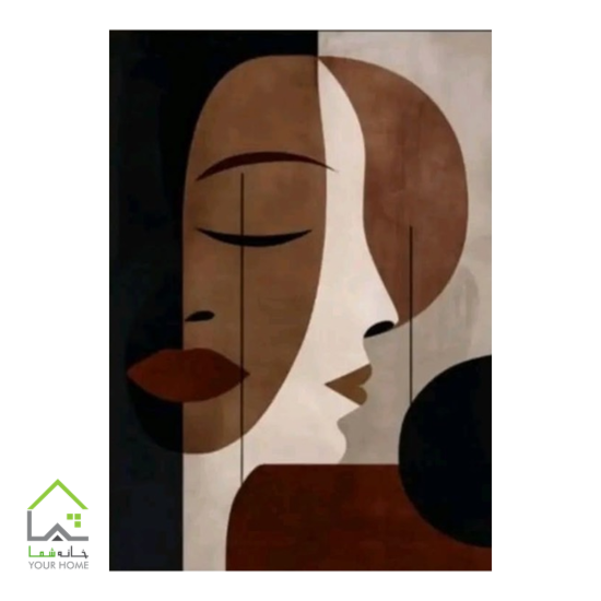 تابلو کوبیسم چهره