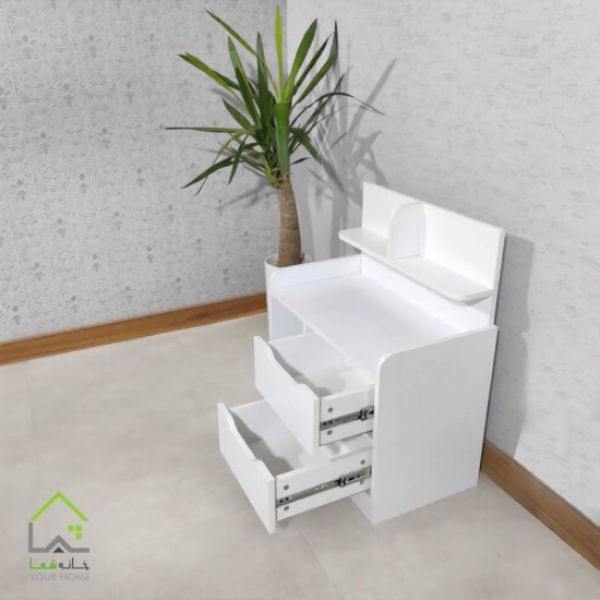 میز پاتختی روشا سفید