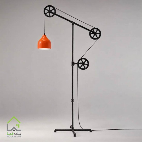 آباژور انگلیسی نارنجی مشکی