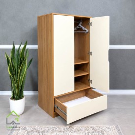 کمد لباس کاربردی نیهان درب باز
