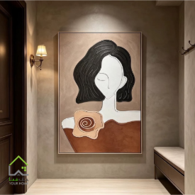 تابلو هنری فرم زنانه