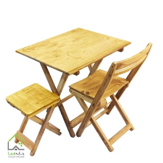 ست میز تحریر و صندلی تاشو ارسالی از مشتری