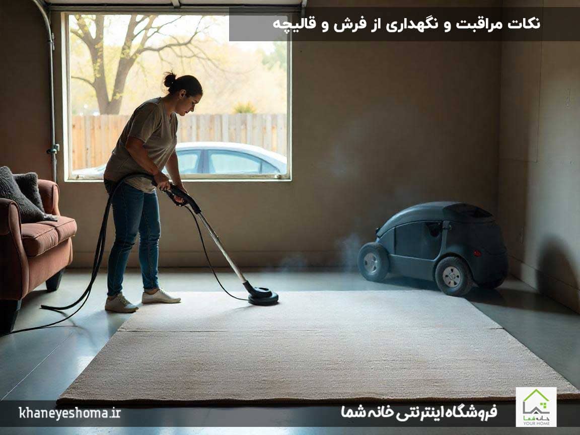نکات-مراقبت-و-نگهداری-از-فرش-و-قالیچه